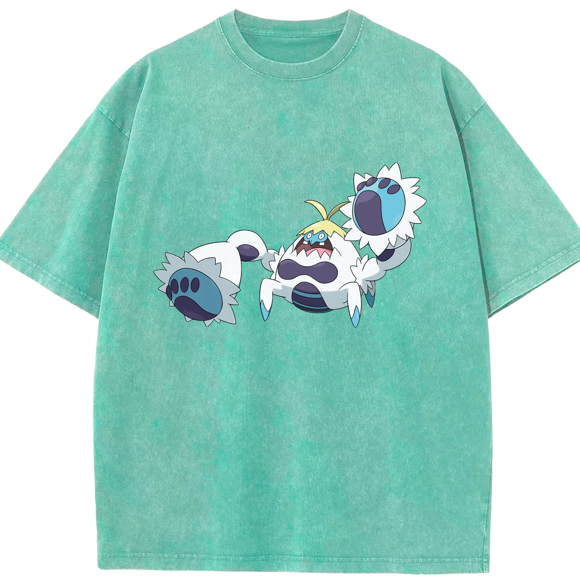 （画像用） ポケットモンスター Pokémon 綿100% ヴィンテージ風 半袖Tシャツ（フロントプリント）